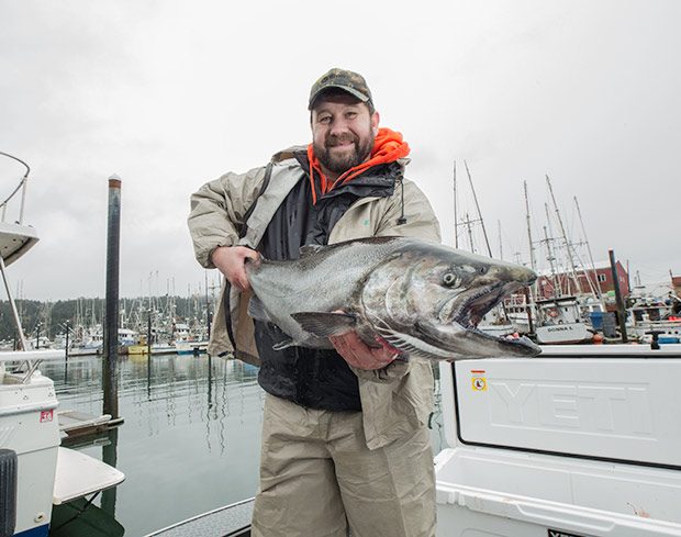 Bill Chinook live in Tillamook. This one was caught on a charter with guide , Lance Fisher