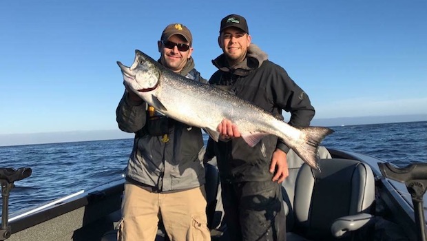 nice king salmon caught in Nehalem